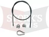 27169K Fisher Headgear Cable Kit Safety Chain