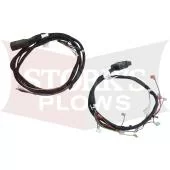 28054 V Plow Western Fisher Plow Side 7 Pin Conversion Wiring Harness 3 Plug MVP EZ-V