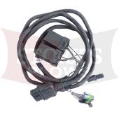 29861-4 11 Pin Light Harness with Disable Module Nissan Titan, GM 3 Port Truck Light Western Fisher Blizzard SnowEx