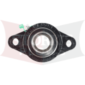 2F20SCR Buyers Henderson 1-1/4" Set Screw 2 Hole Flange Bearing