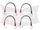 30056 Tarp 15" Bungee Replacement Kit 4-Pack Western Fisher SnowEx Spreader 