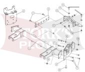 33950-1 Western Mount 2019-2024 Dodge Ram 1500 Ultramount