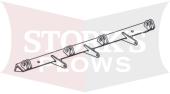 40341 7'6 Fisher Xtreme V Right Passenger Side Base Angle Trip Edge 44143