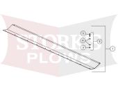 41845 Fisher HD2 HDX 8' Steel Plow Deflector Kit 