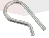42142 Blizzard Short Hair Cotter Clip Mount Adapter Clevis Pin PH2 40517-1