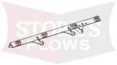 43127 7'6 Passenger Side Base Angle Trip Edge Western MVP 3 Fisher XV2 Right
