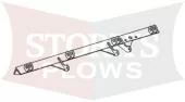43127 7'6 Passenger Side Base Angle Trip Edge Western MVP 3 Fisher XV2 Right 