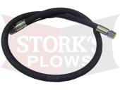 44350 / 44316 / 52279 Aftermarket Hose Western, Fisher, Snowex 3/8" X 45"
