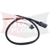 48808 Salt Spreader Fleet Flex Power + Ground 4 Pin Cable Blizzard Ice Chaser, Western Tornado, Fisher Poly-Caster