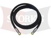49468 Western Wide Out DS Wing Factory Ultramount Hose  3/8 x 78 w/F JIC Ends