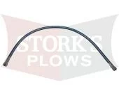 49532 Western Factory Ultramount Hose Angling Cylinder Hose 3/8 X 36 w/F JIC Ends