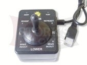 49900 Fisher Xtreme V, XV2 Plow Joystick Control 4 Pin White Plug 49700