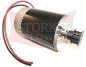 Western / Fisher / Blizzard Salt Spreader with Pulley Spinner Motor 78300 P3035 Tornado Poly-Caster
