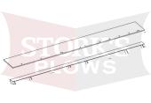 283 Fisher SD LD RD HD Snowplow Blade 7'6" Steel Snow Foil Deflector Kit