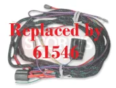 61731 Western Unimount 2B-2D Headlight Harness 1997-06 Jeep Wrangler TJ Dodge Ram 73-93 9 Pin 