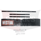62396 Western Pro-Plow Snowplow Blade 7'6" Rubber Snow Deflector Kit