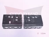 62482 / 62483 Double Frame Plate Chevy GMC Truck 88-2000 4x4 Western Unimount 62330 1585