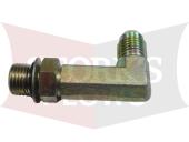 90 Tall Elbow JIC 9/16"  O Ring Fitting Pump Male Western, Fisher, Blizzard, SnowEx