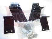 64720 Under-Frame Mount Brackets Western ProFlo, Fisher Speed-Caster 99-2016 Ford Super Duty F-250HD 350 450 550