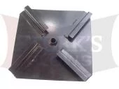 65410 Western Pro-Flo Fisher Speed-Caster Steel Spreader Spinner Disc 