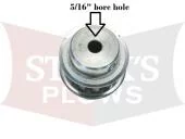 P2100 12 Tooth 5/16" Pulley Drive Gear Western / Fisher 500/1000/2000 Blizzard LP-8 Spreader Tailgate 93102