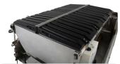 72750  Regular Capacity Hopper Lid Kit Western Striker Fisher Steel-Caster SnowEx Helixx