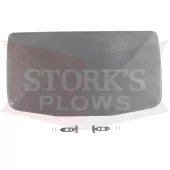 75630 Hopper Lid Assembly SnowEx SP-575 SP-1575 Western 525 Fisher  Salt Spreader Cover