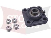 75660 5/8 Four Bolt Flange Bearing Kit For Western/Fisher 500/1000/2000/2500 Tornado Ice-Breaker Pro-Flo Blizzard LP-8 Spreader 
