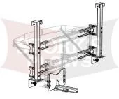 75915 Receiver Mount Salt Spreader Fisher Western 900