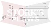 76405 Legacy Poly Hopper Pre-Wet Accessory Harnessing Kit Western Tornado Fisher Poly-Caster