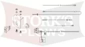 76405 Legacy Poly Hopper Pre-Wet Accessory Harnessing Kit Western Tornado Fisher Poly-Caster