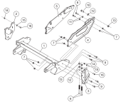 77119 Fisher Plow Mount 2025+ Isuzu N-Series Diesel
