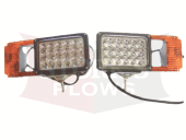 LED Replacement B61106 Blizzard Headlight Snow Plow Light Set 780 Arrow Lights