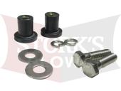 78268 New Western Fisher Blizzard 3/8 Well Nut Fastener Kit Salt Spreader