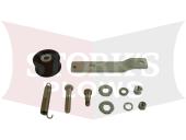 78298 2" Idler Pulley Kit Western Tornado Fisher Poly caster Blizzard Ice Chaser Chute Spinner Belt