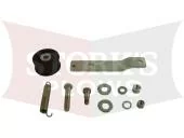 78298 2" Idler Pulley Kit Western Tornado Fisher Poly caster Blizzard Ice Chaser Chute Spinner Belt 