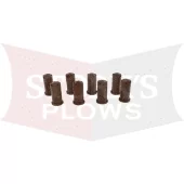 78464 SnowEx LiquiMaxx Brown Liquid Boom Nozzle Kit  .5 GPM ( Set of 8 ) Teejet