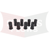 78499 SnowEx LiquiMaxx Black Liquid Boom Nozzle Kit  2 GPM ( Set of 8 ) Teejet F51661