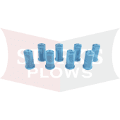 78523  8 Pack SnowEx LiquiMaxx Blue Boom Nozzle 1GPM TeeJet F51663 SJ3-10