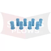 78523  8 Pack SnowEx LiquiMaxx Blue Boom Nozzle 1GPM TeeJet F51663 SJ3-10