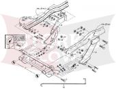 81007 Diamond Pull-Away Tube Mount 73-87 Chevy GMC Truck