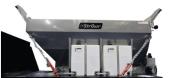 81119 New Western Fisher Striker Steelcaster 70" Wide Spill Guards 4.5 & 6 Yard 