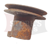816000 125 diamond belt drive pulley