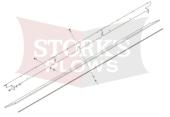 Western Wide-Out XL Rubber Deflector Kit 81989 Generation 2 