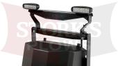 83980 Light Bar Kit LED Lights for UTV Straight Blade or V-Plow Western Impact Fisher Trailblazer Snowex