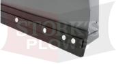 84530 7.5' Rubber Cutting Edge Western HTS Midweight Snowex 7600HD Blizzard Plow 7.6" HD 84530