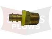 875250166 Diamond 3/8 NPT Hose Quill Barb to 3/8" Rubber Hose Belt Drive Fluid Tank 
