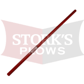87712 Western Red Pusher Pole 42 In. Shovel handle Pole