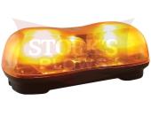 8891020 Magnetic Amber Mini Light Bar Rotating Beacon Truck Star Buyers 