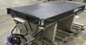 93518 1.5 Yard 7' Spreader Tarp Cover Western Marauder Stainless Steel 